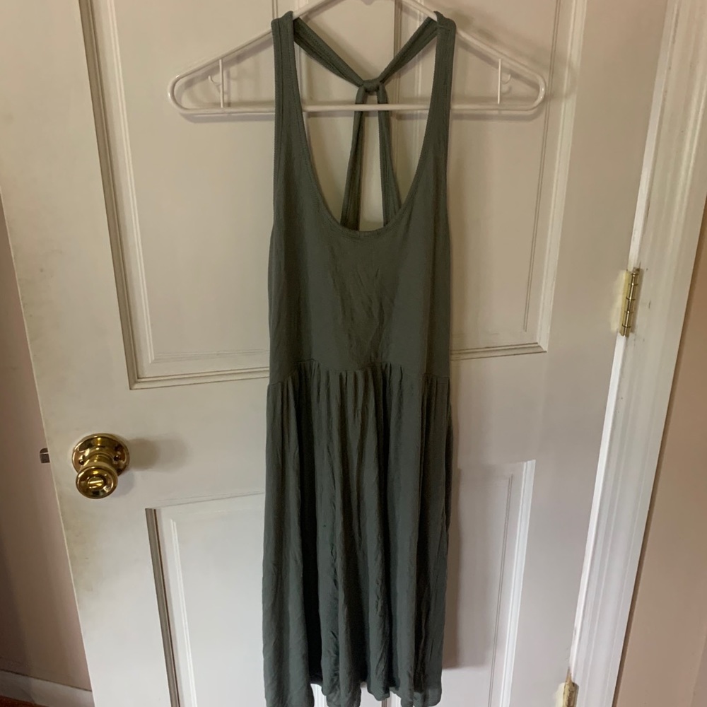 Green dress